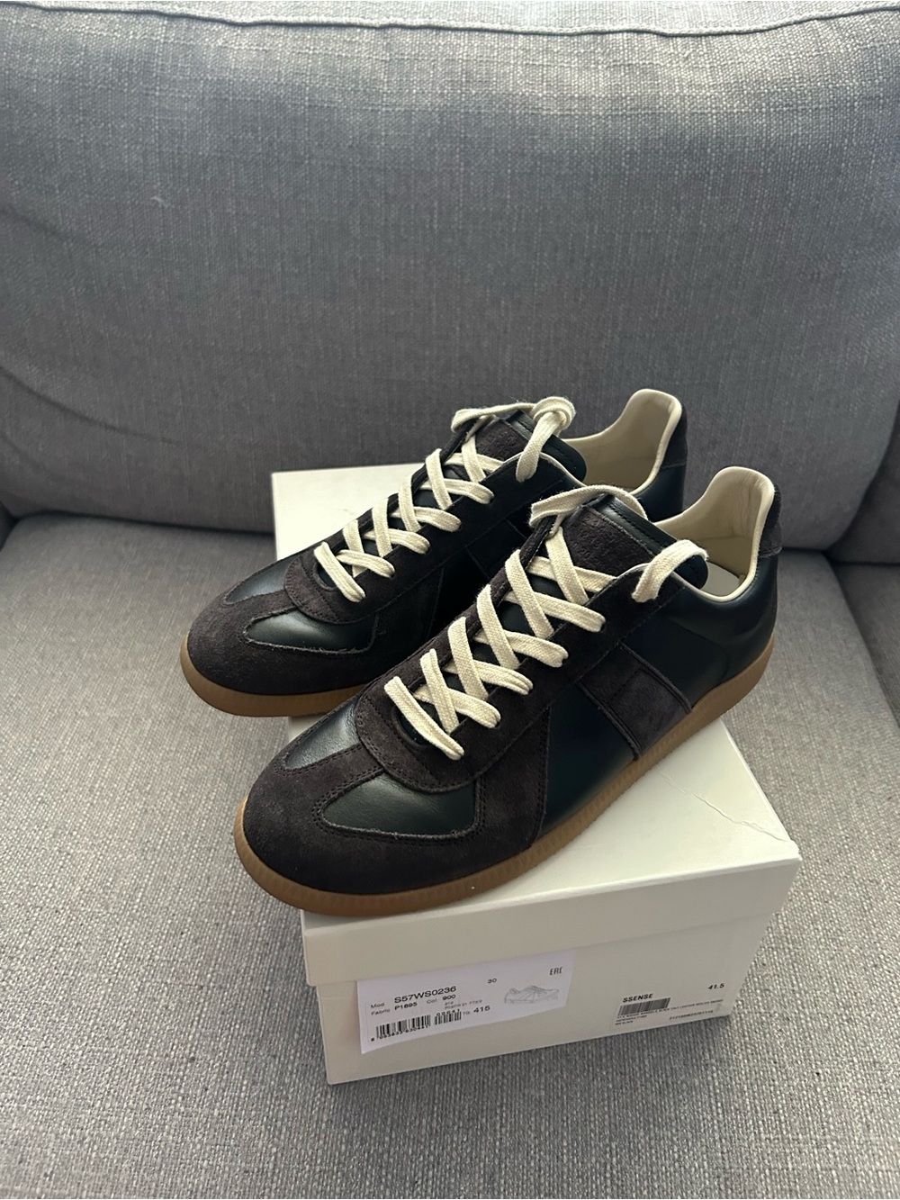 Maison Margiela Replica Brown Sneakers 41.5